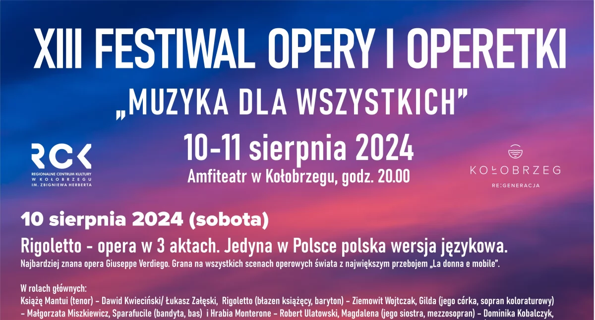 Koncerty, Opera musical śpiew taniec kołobrzeskim amfiteatrze - zdjęcie, fotografia