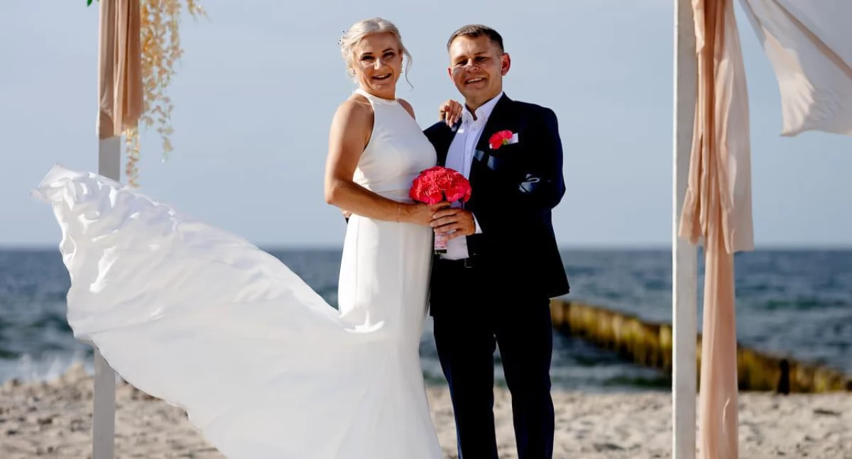 Wiadomości, Ślub bajce czyli małżeńska przysięga plaży - zdjęcie, fotografia