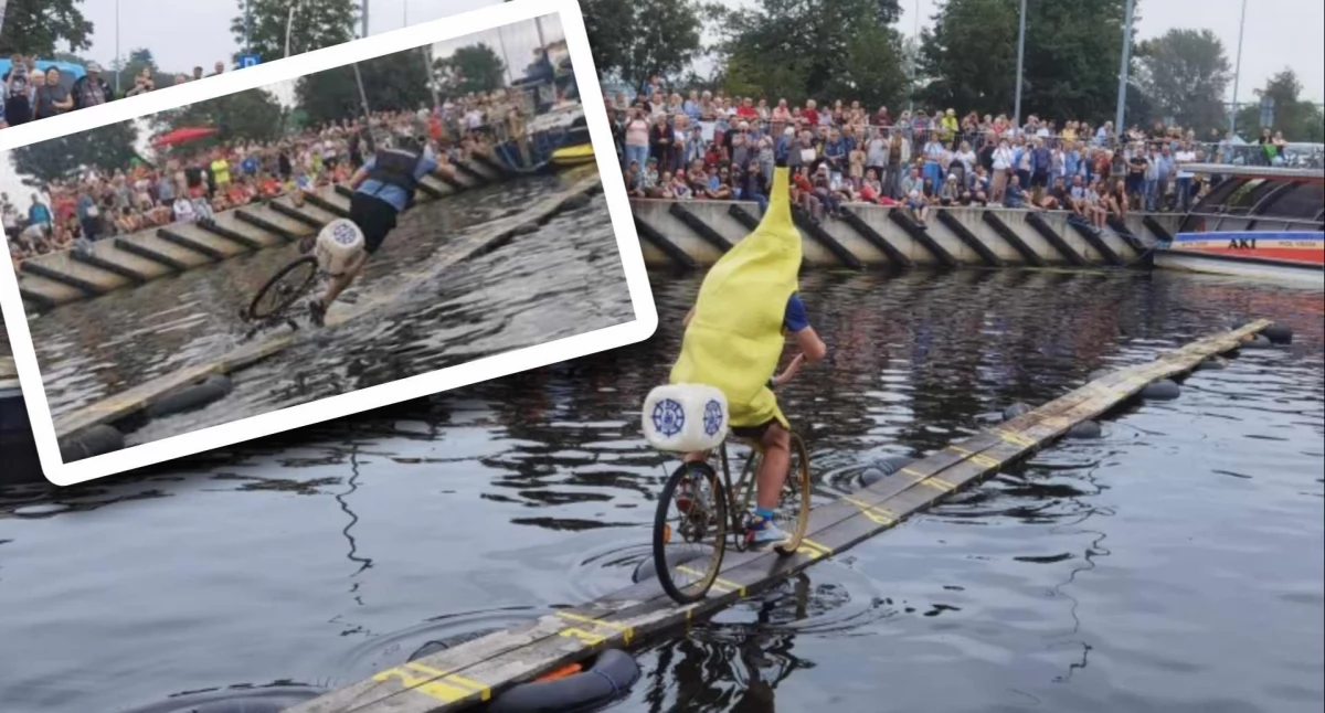 Wiadomości, Jazda Rowerem Desce Wodzie zapisy udziału zawodach - zdjęcie, fotografia