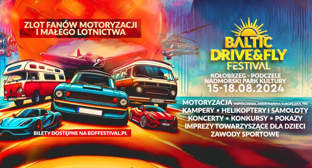 Wiadomości, Koncerty gwiazd pokazy motoryzacyjne rozdajemy wejściówki Baltic Drive&Fly Festival - zdjęcie, fotografia