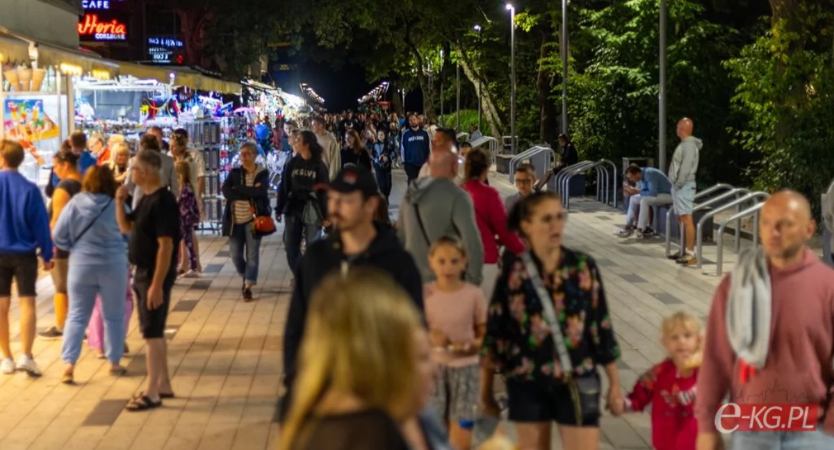 Wiadomości, Kołobrzeg zachodzie słońca Czyli długi weekend nocą zdjęcia - zdjęcie, fotografia