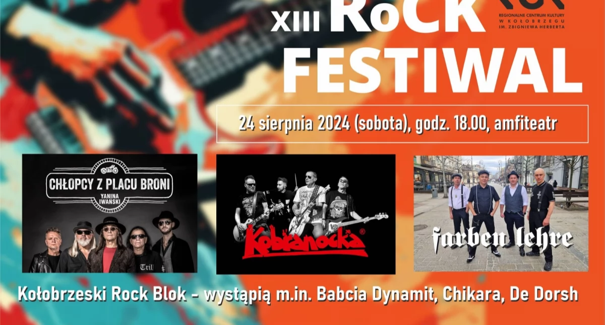 Koncerty, Festiwal Wystąpią Chłopcy Placu Broni Kobranocka Farben Lehre - zdjęcie, fotografia