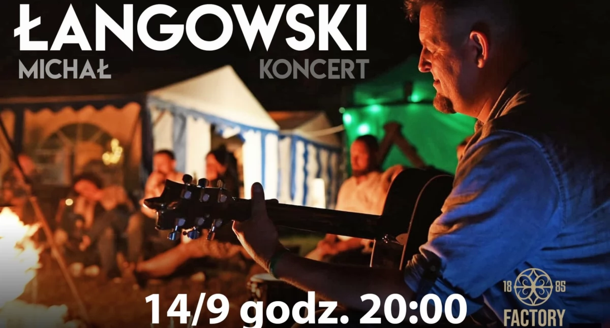 Koncerty, Koncert Michała Łangowskiego Poezja śpiewana stylu Stare Dobre Małżeństwo - zdjęcie, fotografia