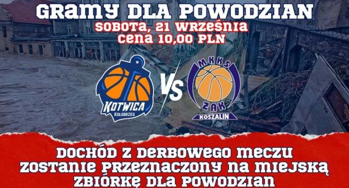 Wiadomości, Przyjdź derby pomóż! Dochód meczu przekazany zbiórkę powodzian - zdjęcie, fotografia