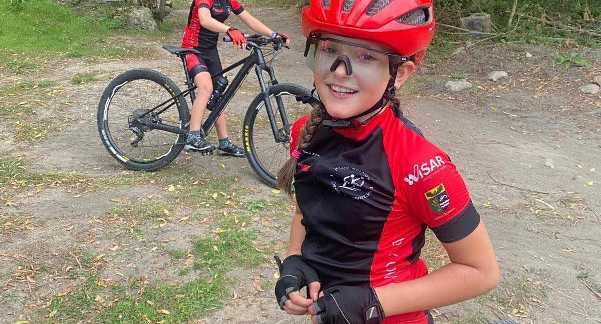 Kolarstwo, Kobylińska Wicemistrzynią Polski Kolarstwie Górskim - zdjęcie, fotografia