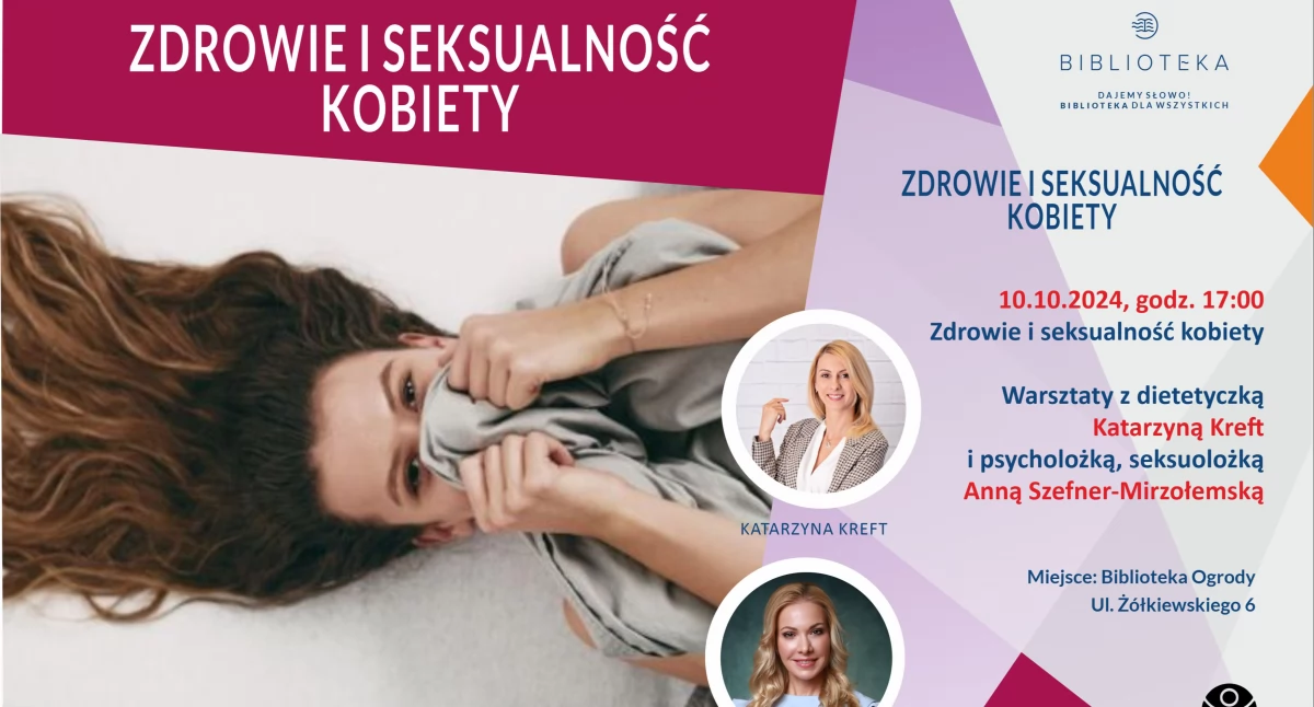 Biblioteka, Zdrowie seksualność kobiety warsztaty - zdjęcie, fotografia