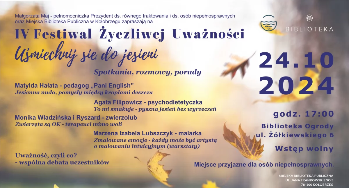 Biblioteka, Festiwal Życzliwej Uważności Bibliotece - zdjęcie, fotografia