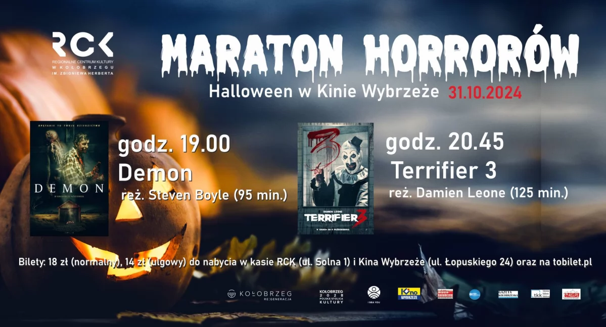 Kino, Maraton Horrorów Kinie Wybrzeże - zdjęcie, fotografia