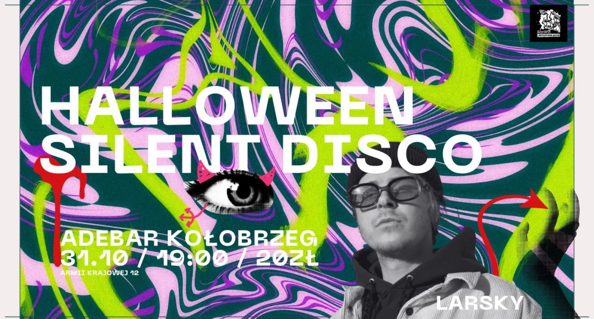 Wiadomości, Silent Disco piwnicach ratusza Halloweenowa impreza - zdjęcie, fotografia