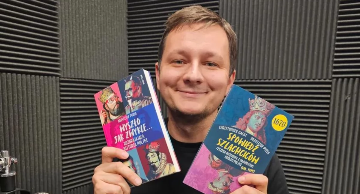 Wiadomości, Związany Kołobrzegiem dziennikarz wydał kolejną książkę kochała (się) polska szlachta - zdjęcie, fotografia