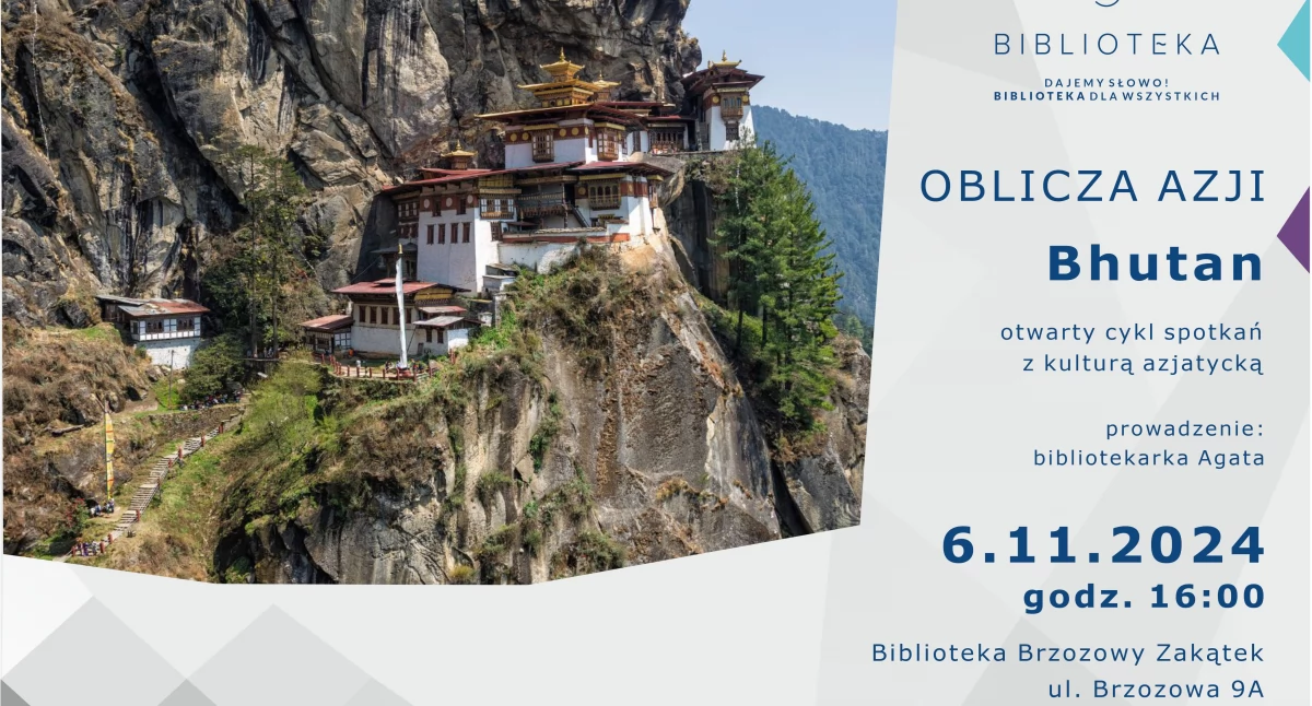 Biblioteka, Poznaj niezwykłe tajemnice kultury azjatyckiej Bhutan - zdjęcie, fotografia