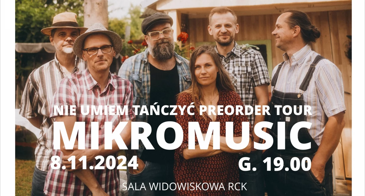 Koncerty, Mikromusic wizytą Kołobrzegu Koncert najbliższy piątek - zdjęcie, fotografia