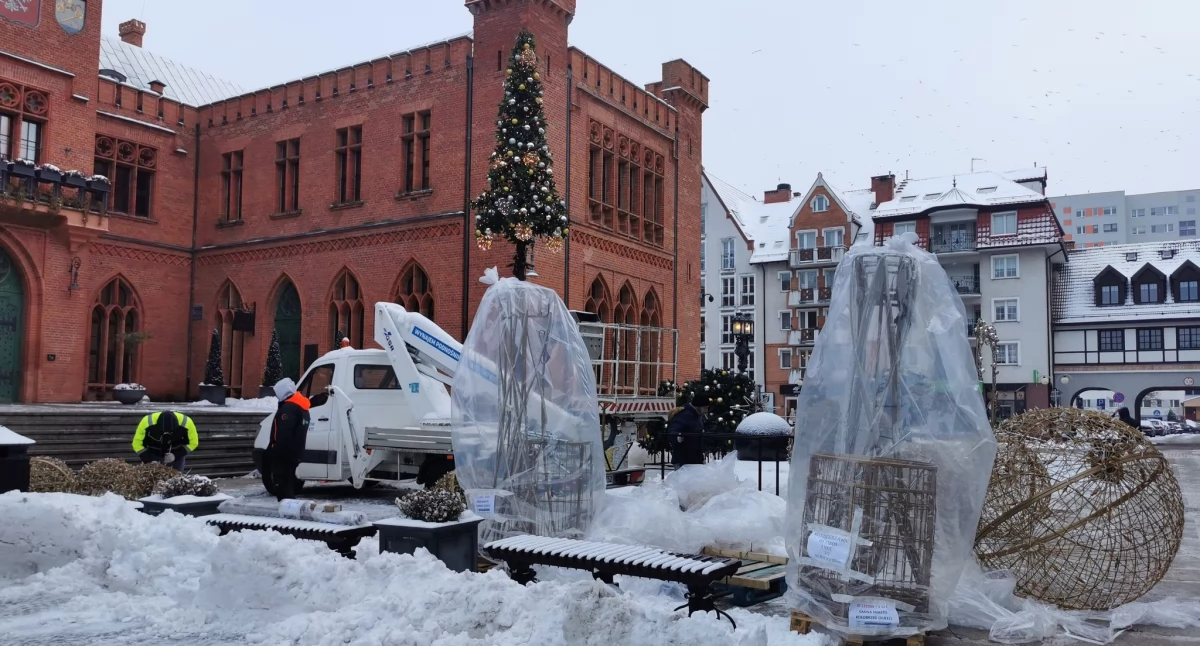 Wiadomości, Miasto przystroi bogato Takich dekoracji świątecznych jeszcze było - zdjęcie, fotografia