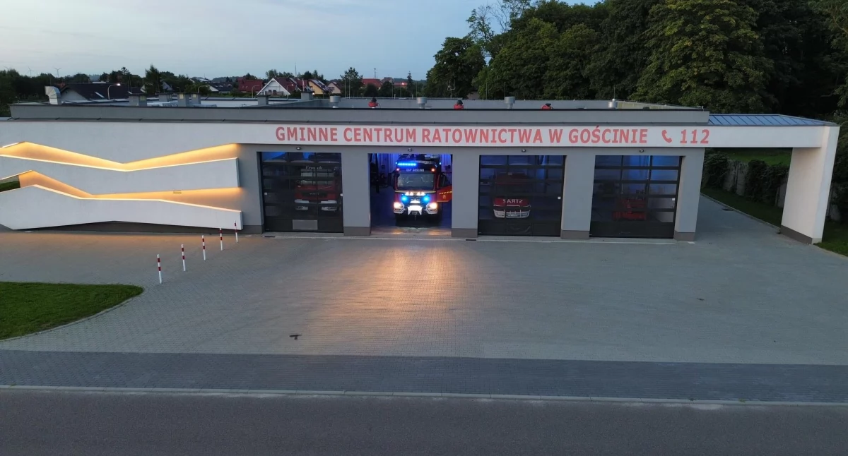 Straż Pożarna, Dzień Otwarty Gościno Przyjdź zobacz funkcjonuje jednostka - zdjęcie, fotografia