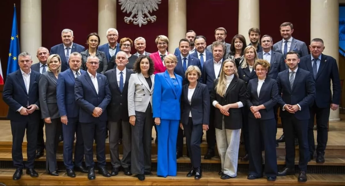 Polityka, Mieczkowska wybrana wiceprezesem dużego stowarzyszenia - zdjęcie, fotografia
