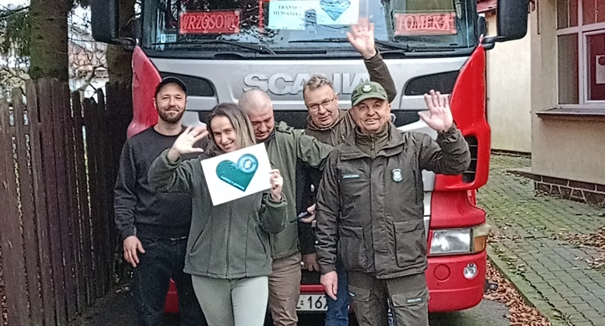 Wiadomości, Leśnicy Nadleśnictwa Gościno wspierają powodzian - zdjęcie, fotografia