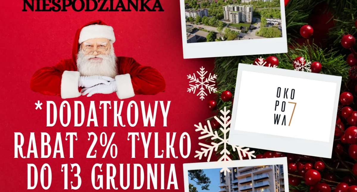 Wiadomości, Mikołajkowa niespodzianka inwestycji Okopowej - zdjęcie, fotografia