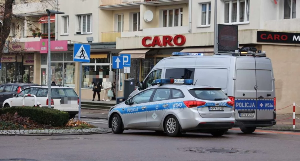 Wypadki drogowe, Potrącenie centrum zauważył kobiety pasach - zdjęcie, fotografia