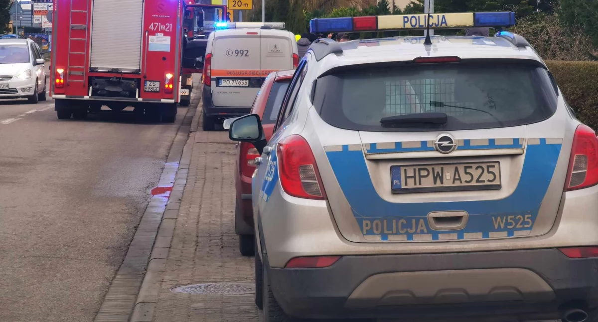 Wiadomości, Dzieci ewakuowane przedszkola placówce ulatniał - zdjęcie, fotografia