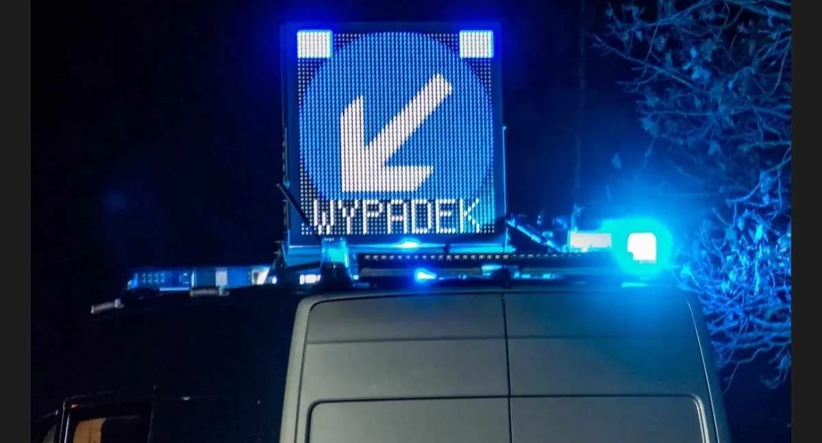 Wypadki drogowe, Tragiczny wypadek Zginął młody motocyklista - zdjęcie, fotografia