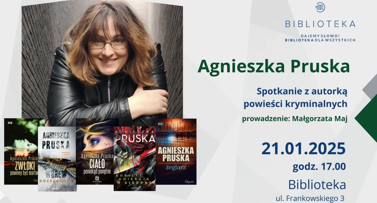 Biblioteka, Autorka znanych powieści kryminalnych odwiedzi Kołobrzeg - zdjęcie, fotografia
