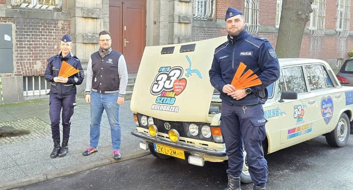 Wiadomości, Finał WOŚP Kołobrzegu Policja przypomina podstawowych zasadach bezpieczeństwa - zdjęcie, fotografia