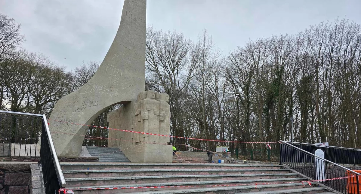 Inwestycje, Remont skończył rozpoczął Będą schody ważnym zabytku - zdjęcie, fotografia