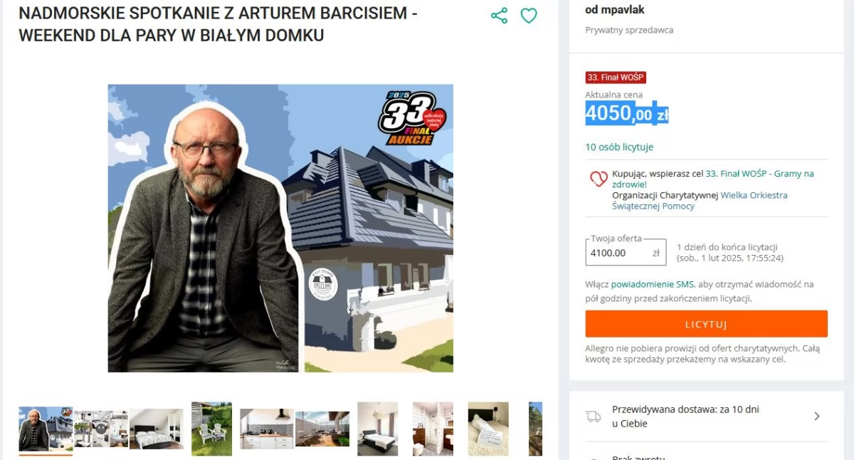 Wiadomości, Trwają aukcje WOŚP ostatnia szansa wziąć udział licytacjach - zdjęcie, fotografia