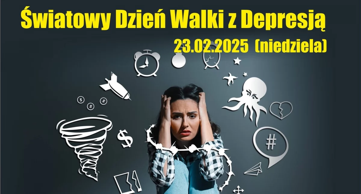 Wiadomości, Obchody Światowego Walki Depresją - zdjęcie, fotografia