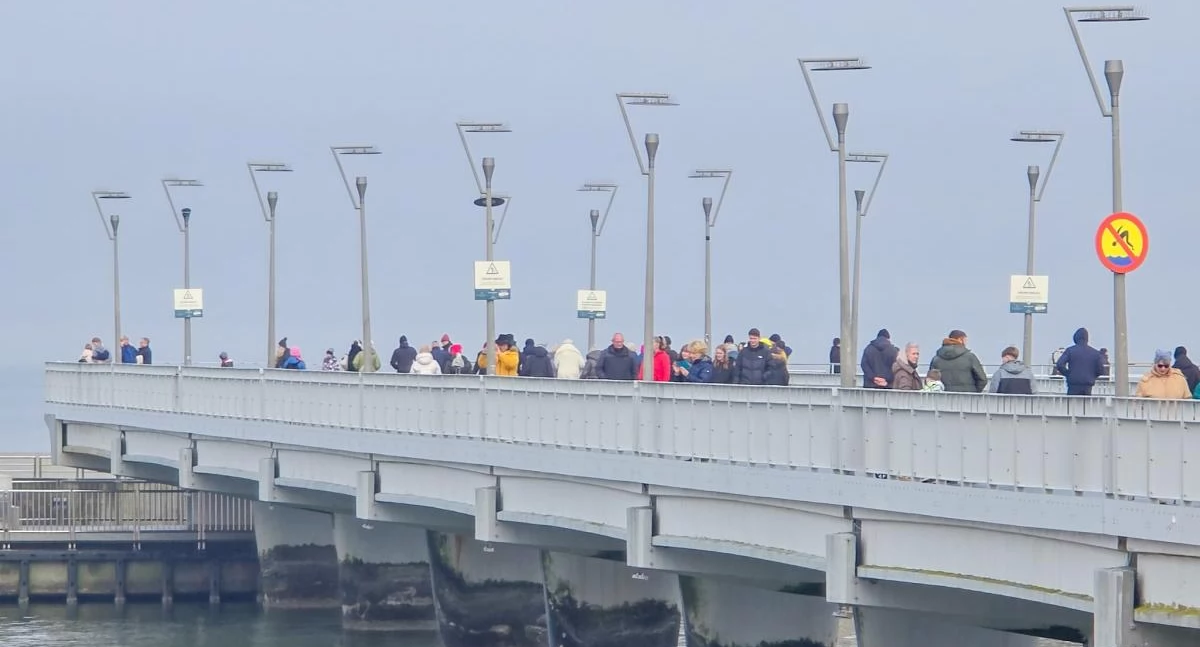 Wiadomości, Ostatni weekend ferii Turyści nadal odwiedzają Kołobrzeg - zdjęcie, fotografia