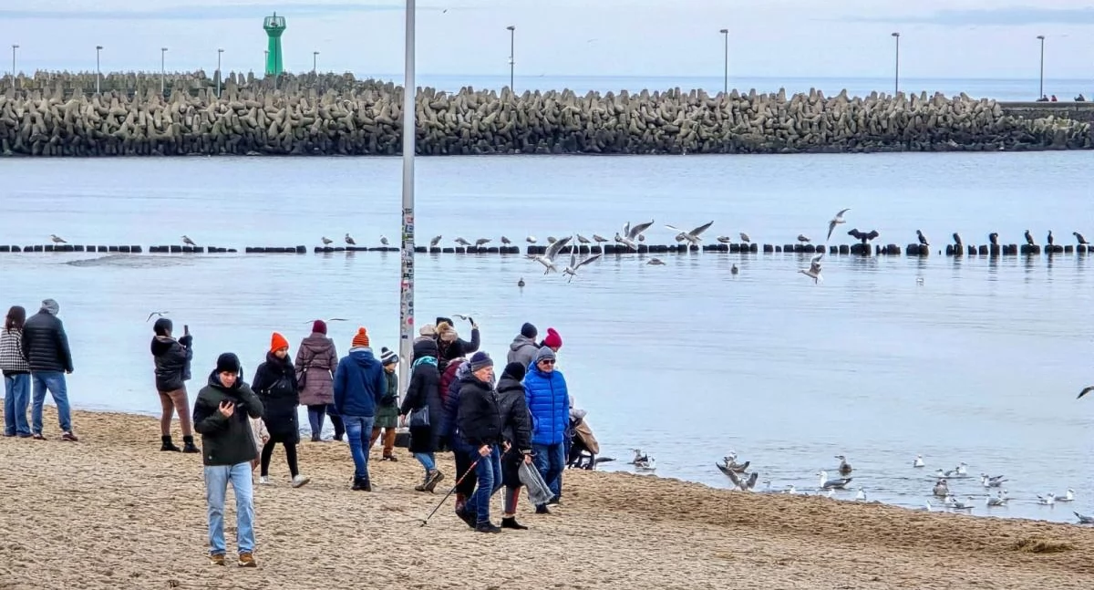 Pogoda w Kołobrzegu , Pogoda Kołobrzegu Nadchodzi chłodniejszy tydzień opadami deszczu - zdjęcie, fotografia