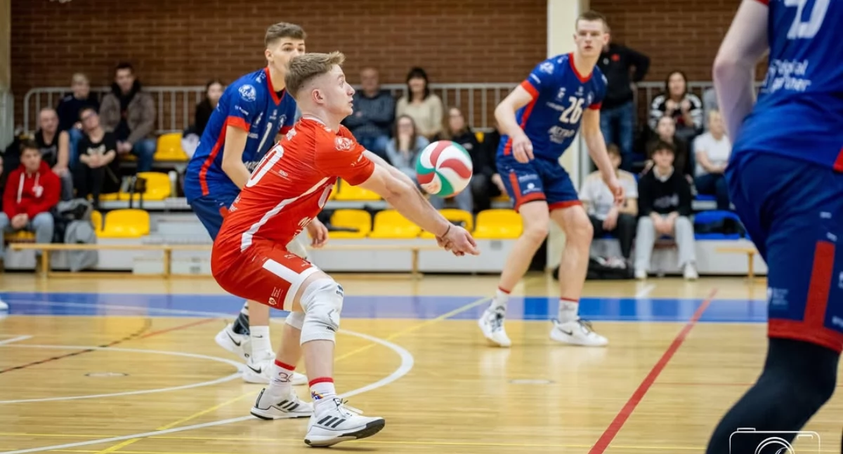 Siatkówka, Kołobrzeżanin wyróżniającym zawodnikiem Mistrzostwach Polski Juniorów - zdjęcie, fotografia