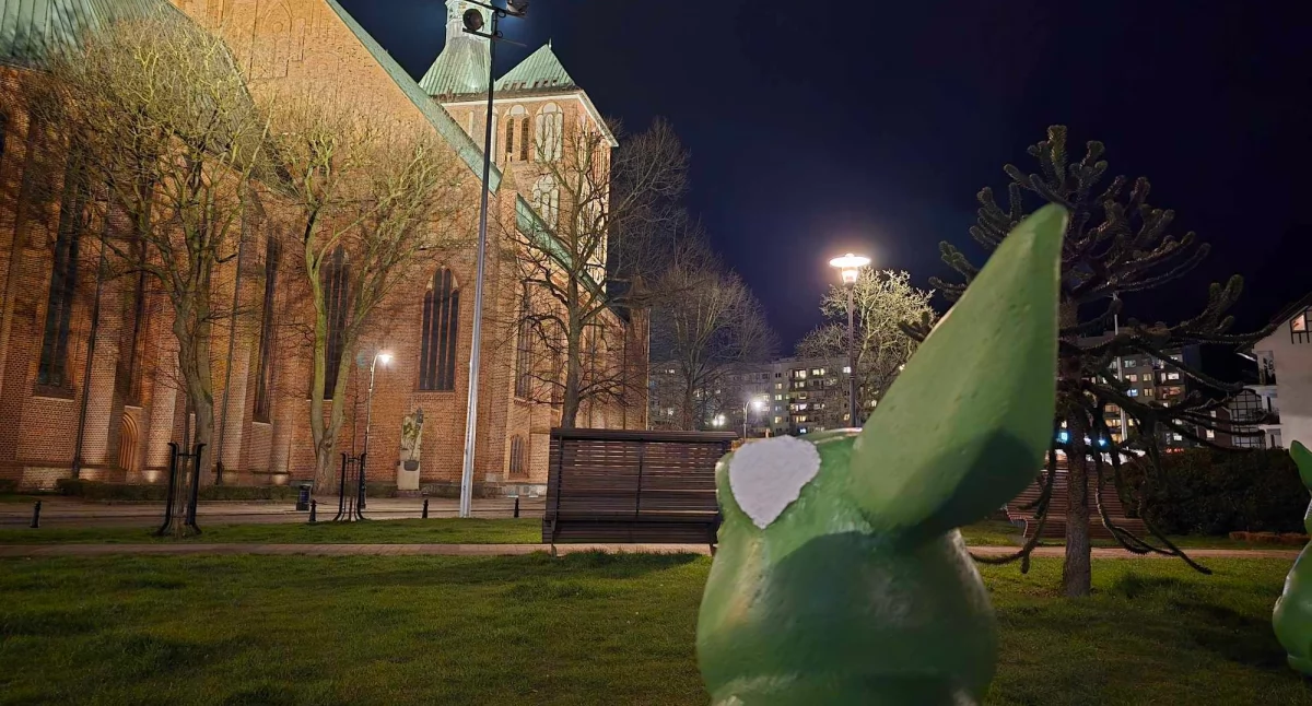 Wiadomości, Wielkanocne zające zniszczone kolejny incydent centrum miasta - zdjęcie, fotografia