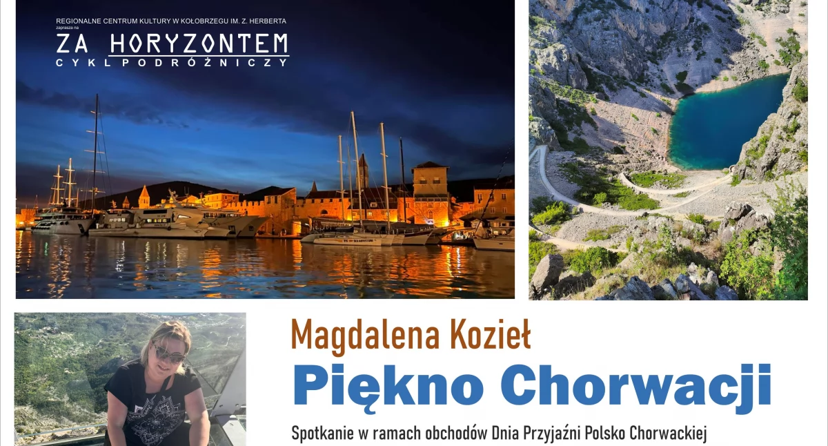 Wiadomości, horyzontem podróżnicze spotkanie Chorwacji - zdjęcie, fotografia