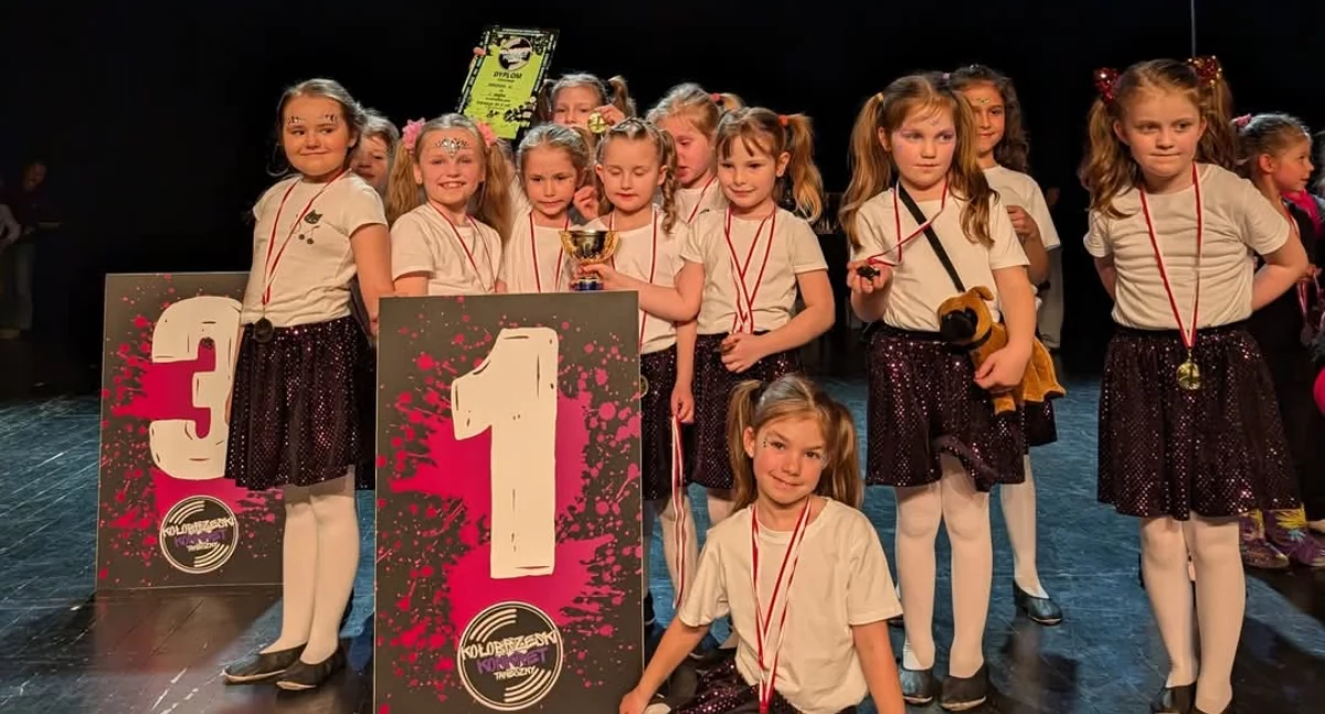 Taniec, Medale Mafamy Kołobrzeskim Konkrecie Tanecznym - zdjęcie, fotografia
