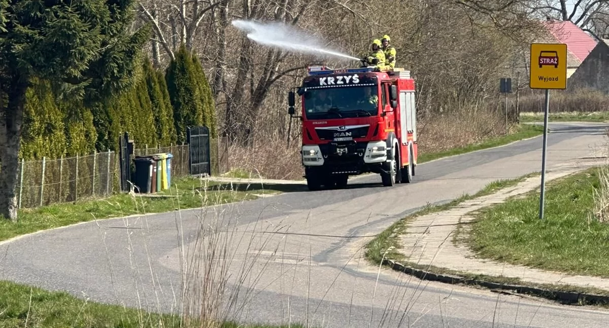 Wiadomości, Strażacy Starego Borku szykują śmigusową niespodziankę - zdjęcie, fotografia