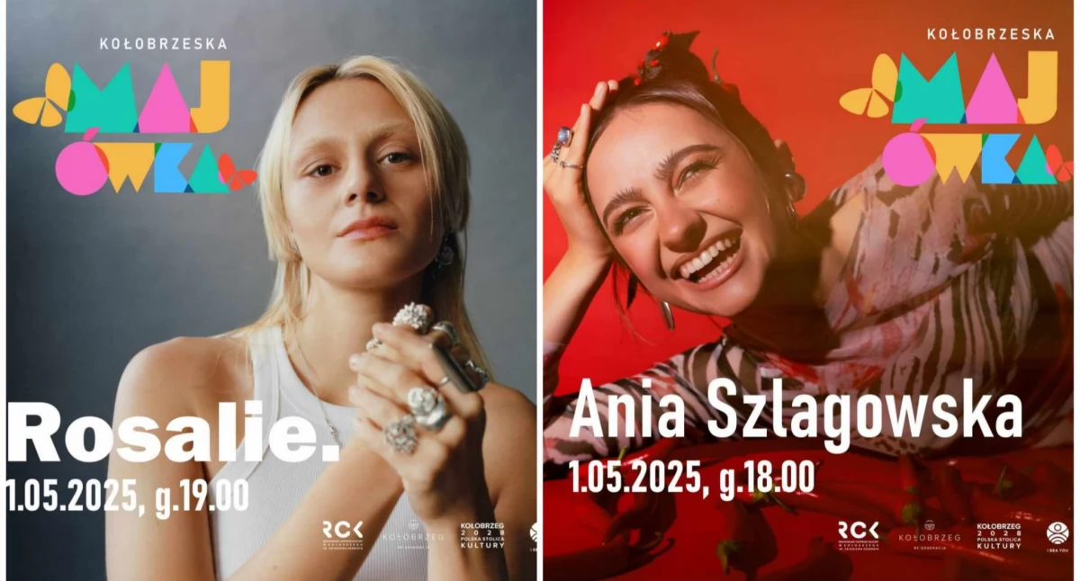 Koncerty, Startuje kołobrzeska Majówka scenie Szlagowska Rosalie - zdjęcie, fotografia