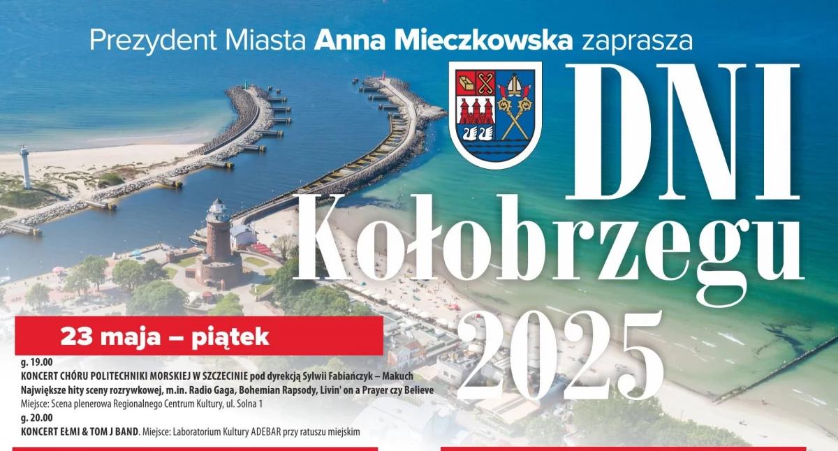 Wiadomości, Kołobrzegu zagra Zobacz program wydarzeń - zdjęcie, fotografia