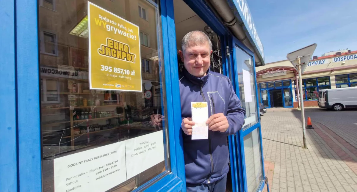 Wiadomości, Szczęśliwiec Kołobrzegu wygrał blisko tysięcy Eurojackpot Tutaj padła wygrana - zdjęcie, fotografia