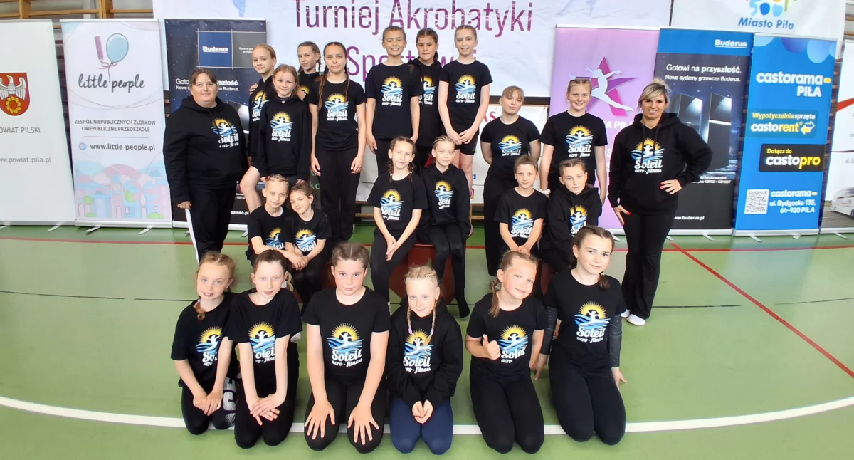 Inne Sporty, Kołobrzeskie akrobatki zatrzymania medali zawodach - zdjęcie, fotografia