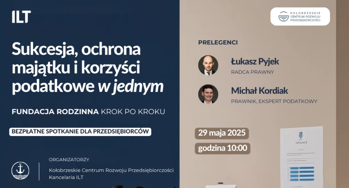 Komunikaty, zadbać przyszłość swojej firmy majątku Bezpłatne spotkanie - zdjęcie, fotografia