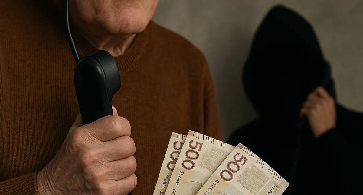 Kronika policyjna, Córka miała wypadek latek uwierzył oszustom oddał oszczędności życia - zdjęcie, fotografia