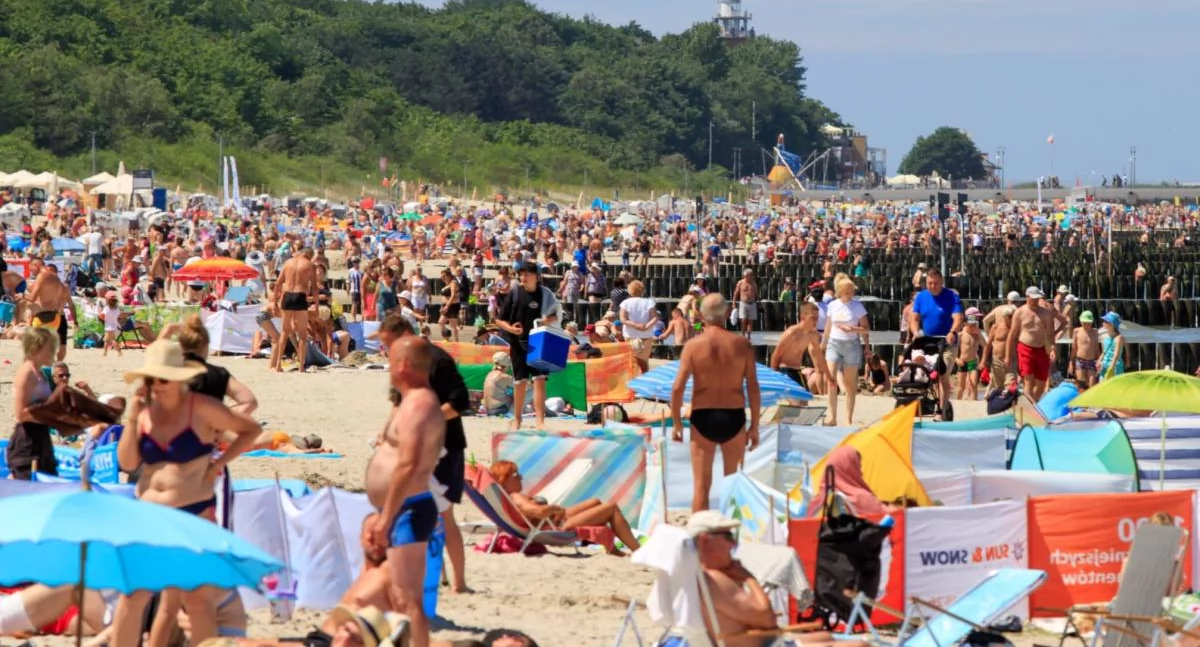 Pogoda w Kołobrzegu , Kołobrzeg słoneczny weekend prognoza 14–16 czerwca - zdjęcie, fotografia