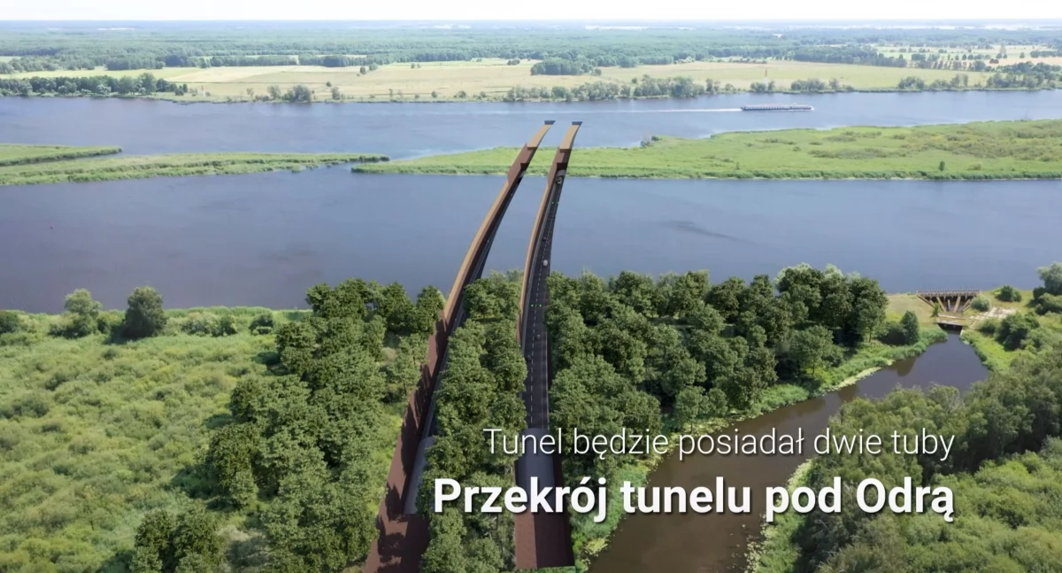 Wiadomości, Pięć ofert budowę nowego odcinka będzie prowadził tunelu Odrą - zdjęcie, fotografia
