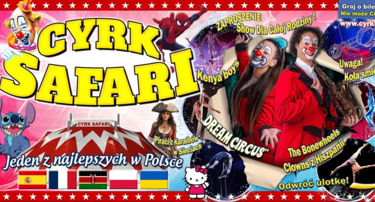 Wiadomości, Największy Dream Circus Kołobrzegu Ustroniu Morskim - zdjęcie, fotografia