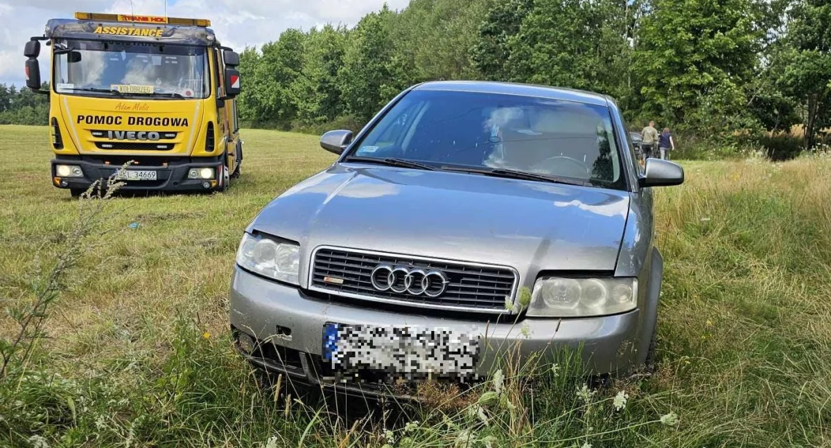 Kronika policyjna, zatrzymał kontroli Porzucone pościg Kołobrzegiem - zdjęcie, fotografia