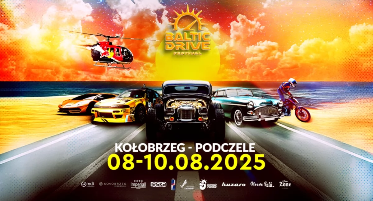 Wiadomości, Baltic Drive Festival Motoryzacyjne muzyczne emocje Bałtykiem - zdjęcie, fotografia