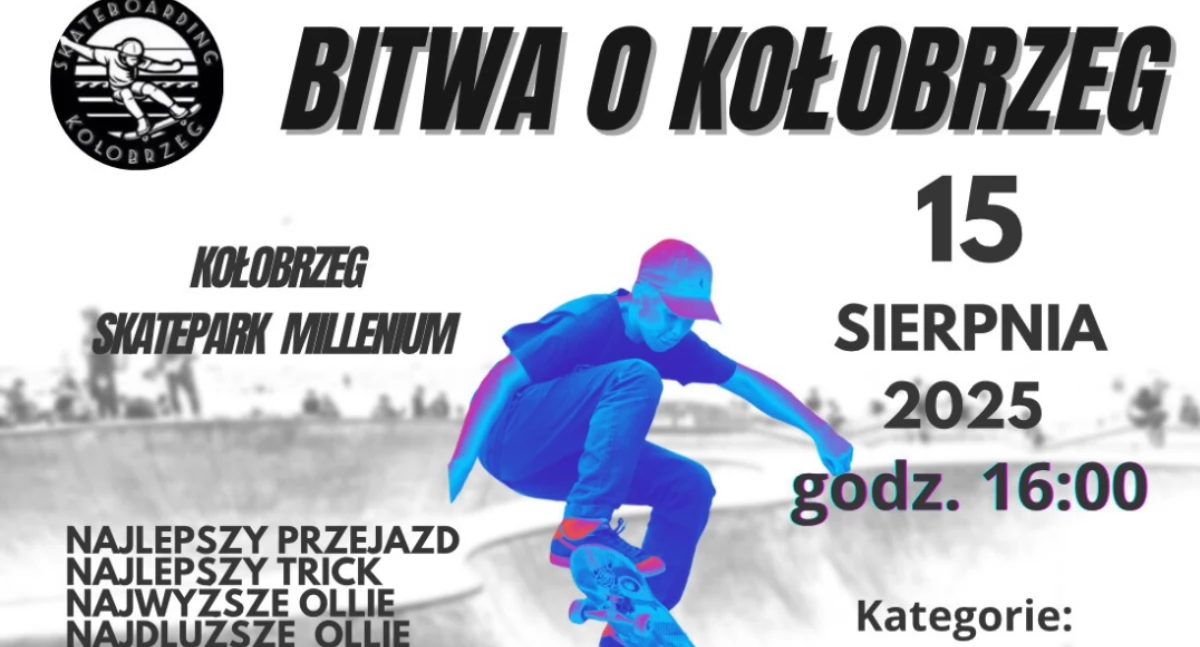 Wiadomości, Bitwa Kołobrzeg skatepark areną ogólnopolskich zmagań - zdjęcie, fotografia