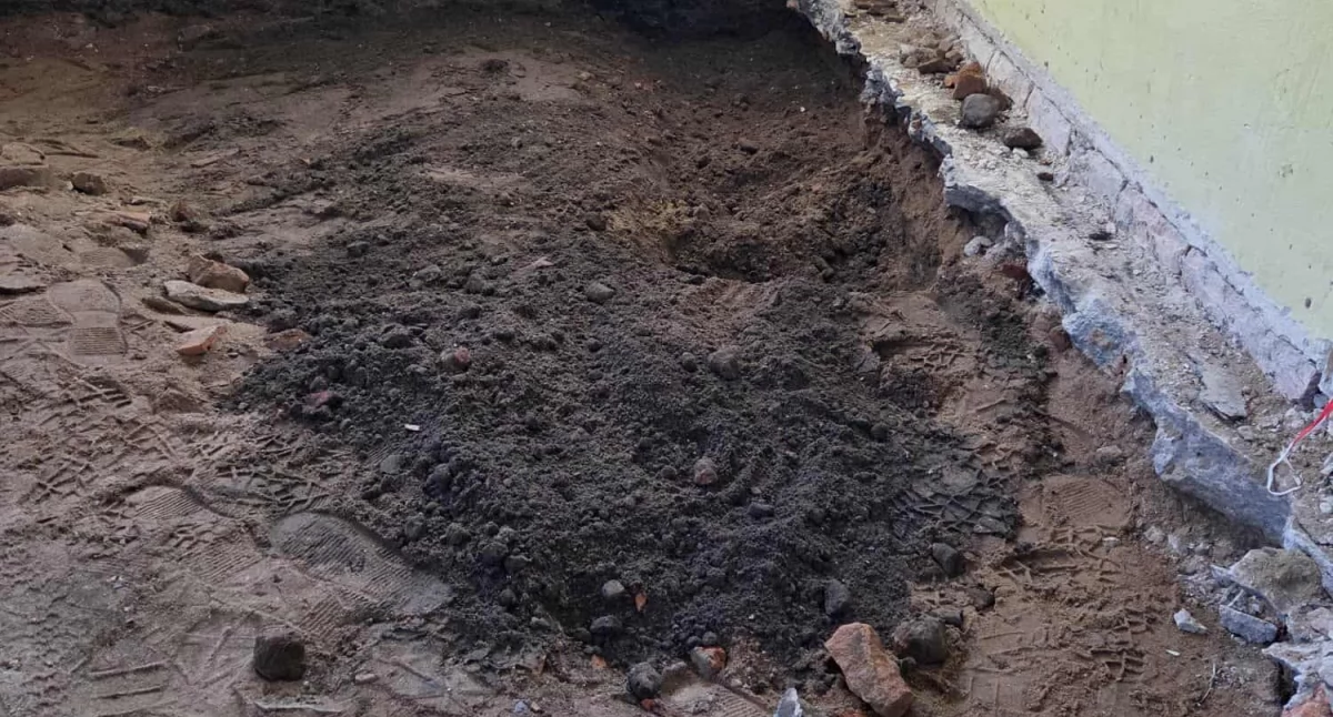 Wiadomości, Kości urzędową podłogą Zaskakujące odkrycie centrum Kołobrzegu - zdjęcie, fotografia