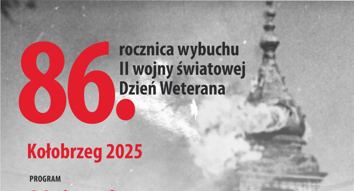 Wiadomości, Zbliża rocznica wybuchu wojny światowej Program uroczystości Kołobrzegu - zdjęcie, fotografia